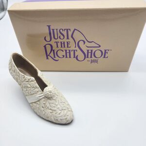Just the Right Shoe I DO by Raine 1999 Original Box Wedding Miniature Heel